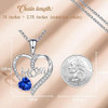 Female Love Pendant Necklace, Mother's Day Gift for Mom, I Love Mom (Comes with Gift Box)