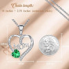 Female Love Pendant Necklace, Mother's Day Gift for Mom, I Love Mom (Comes with Gift Box)