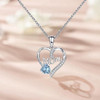 Female Love Pendant Necklace, Mother's Day Gift for Mom, I Love Mom (Comes with Gift Box)