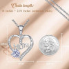 Female Love Pendant Necklace, Mother's Day Gift for Mom, I Love Mom (Comes with Gift Box)
