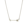 Necklace with Arrow in Sterling Silver