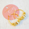 Glam Eden Hoop Earrings