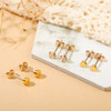 Stylish earrings can be worn comfortably in multiple scenarios. They stay firmly in place and won't fall off, adding a sense of refinement and being suitable for people of all styles.