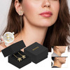 Hoexe Sweet Crystal Flower Long Earrings, Ear Acupoint Earrings Niche Fashion Small Fresh And Cute Earrings
