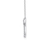 A fashionable and popular jewelry necklace pendant set, featuring Monnes stone, made of 925 silver and plated with platinum diamonds.