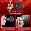 Preserved Red Real Rose with Heart I Love You Necklace -Mothers Day Gifts for Mom Her Wife Girlfriend Grandma on Valentines Mothers Day Christmas Birthday Anniversary Romantic-Red