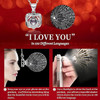Preserved Red Real Rose with Heart I Love You Necklace -Mothers Day Gifts for Mom Her Wife Girlfriend Grandma on Valentines Mothers Day Christmas Birthday Anniversary Romantic-Red