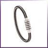 Titanium Bracelet for Him - Sleek Lightweight Magnetic Therapy Minimalist Cuff, Hypoallergenic Anti-Anxiety Healing Metallic Wristband, Perfect Jewelry Gift for Men with Easy Clasp