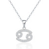 Twelve Zodiac Signs - A trendy and fashionable jewelry necklace pendant set, made of moissanite S925 sterling silver and platinum-plated diamonds
