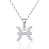 Twelve Zodiac Signs - A trendy and fashionable jewelry necklace pendant set, made of moissanite S925 sterling silver and platinum-plated diamonds