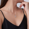Twelve Zodiac Signs - A trendy and fashionable jewelry necklace pendant set, made of moissanite S925 sterling silver and platinum-plated diamonds