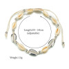 Ocean And Earth Cowrie Shell Statement Necklace