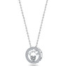 Necklace for Women 18k Gold Plated 925 Silver 5A Cubic Zirconia Hope Pendant Necklace