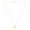 14K Yellow Gold Four Leaf Clover Necklace