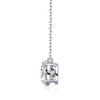 The Time Chain - A fashionable and popular jewelry necklace pendant set, featuring Monnes stone, made of 925 silver and plated with platinum diamonds