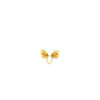 14k Yellow Gold Ball Style Stud Earrings (4mm)