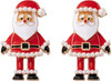 Blingsoul Green Monster Santa Earrings - Christmas Special Anime Claus Red Hat Xmas Stud Earrings For Women