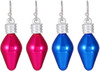 Christmas Crystal Earrings for Women Creative Colorful Light Bulb Santa Claus Sparkly Rhinestone Cubic Zirconia Beaded Dangle Drop Earrings for Xmas Party Festival Holiday Fashion Jewelry Gifts