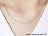 10k Yellow Gold Cable Link Chain (0.50 mm)