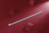 Silver Lovers - Made of morganite, 925 sterling silver and platinum-plated diamonds, it is a fashionable jewelry bracelet and a luxurious silver accessory.