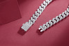 Silver Lovers - Made of morganite, 925 sterling silver and platinum-plated diamonds, it is a fashionable jewelry bracelet and a luxurious silver accessory.