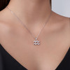 Twelve Zodiac Signs - A trendy and fashionable jewelry necklace pendant set, made of moissanite S925 sterling silver and platinum-plated diamonds