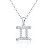 Twelve Zodiac Signs - A trendy and fashionable jewelry necklace pendant set, made of moissanite S925 sterling silver and platinum-plated diamonds