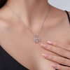 Twelve Zodiac Signs - A trendy and fashionable jewelry necklace pendant set, made of moissanite S925 sterling silver and platinum-plated diamonds