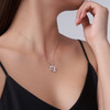 Twelve Zodiac Signs - A trendy and fashionable jewelry necklace pendant set, made of moissanite S925 sterling silver and platinum-plated diamonds