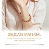 Hoexe Rosewood Buddha Bead Bracelet Daily Simple Fashion Design Bracelet Personality All-In-One Beaded Bracelet