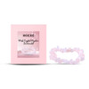 Hoexe Powder Crystal Bracelet Hand Decoration Clothing Accessories Pink Beads Personality Trend Match
