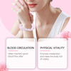 Hoexe Powder Crystal Bracelet Hand Decoration Clothing Accessories Pink Beads Personality Trend Match