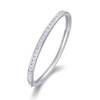 Future Guidance - Made of moissanite, 925 sterling silver and platinum-plated diamonds, it is a fashionable jewelry bracelet and a luxurious silver accessory.
