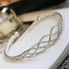 River Rope Style Bracelets In 18Kt Gold Plating 925 Silver Plating And Rose Gold Plating