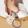 Hoexe Gold Wire Sandalwood Bead Hand Daily Wear Decoration Simple Fashion 100 With Decorative Wooden Bead Bracelet