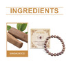Hoexe Gold Wire Sandalwood Bead Hand Daily Wear Decoration Simple Fashion 100 With Decorative Wooden Bead Bracelet