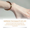 Hoexe Gold Wire Sandalwood Bead String New Chinese Style Simple Minority Sense Ancient Style Style Play Decorative Bracelet