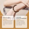 Hoexe Gold Wire Sandalwood Bead String New Chinese Style Simple Minority Sense Ancient Style Style Play Decorative Bracelet