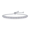 Star Fantasy - Made of morganite, 925 sterling silver and platinum-plated diamonds, it is a fashionable jewelry bracelet and a luxurious silver accessory.
