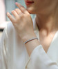 Star Fantasy - Made of morganite, 925 sterling silver and platinum-plated diamonds, it is a fashionable jewelry bracelet and a luxurious silver accessory.