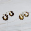 Glam Bling Hoop Earrings