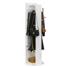 Jewelry Armoire with Full Length Mirror 360° and Large Capacity Jewelry Organizer Armoire, Mirror with Jewelry Storage, Coat Rack, Multi Storage Shelves