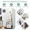 Jewelry Cabinet with Full-Length Mirror