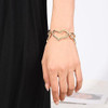 14K Gold and Silver Plated Special Cain Link with Toggle Clasp Closure in Daily or Party for Women Fashion Jewelry Gifts