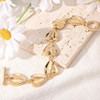 14K Gold and Silver Plated Special Cain Link with Toggle Clasp Closure in Daily or Party for Women Fashion Jewelry Gifts