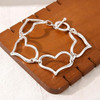 14K Gold and Silver Plated Special Cain Link with Toggle Clasp Closure in Daily or Party for Women Fashion Jewelry Gifts