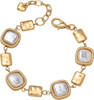 14K Gold and Silver Plated Special Cain Link with Toggle Clasp Closure in Daily or Party for Women Fashion Jewelry Gifts