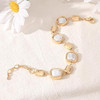 14K Gold and Silver Plated Special Cain Link with Toggle Clasp Closure in Daily or Party for Women Fashion Jewelry Gifts