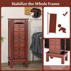 1PC Large Capacity Jewelry Storage Cabinet with 9 Drawers