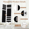 Mirrored Standing Jewelry Cabinet Storage Box